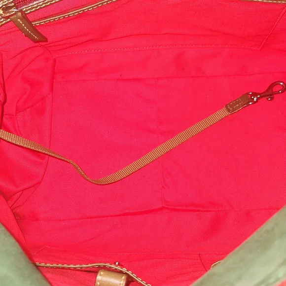 Dooney & Bourke Floretine Double Satchel with Tassel Accents - Picture 6 of 8